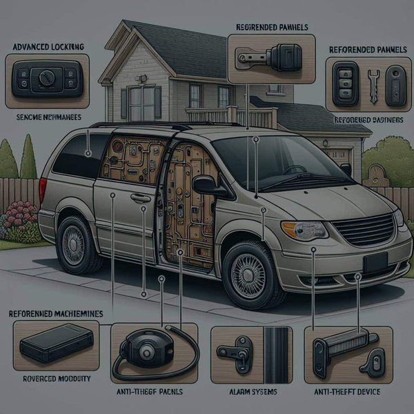 Quelle est la meilleure façon de renforcer la sécurité des portières d'un monospace familial ?